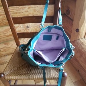 Coach leather handbag